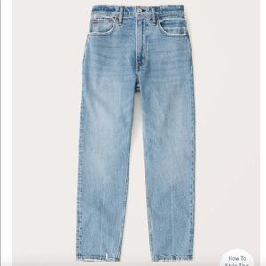 Abercrombie & Fitch High Rise Mom Jeans